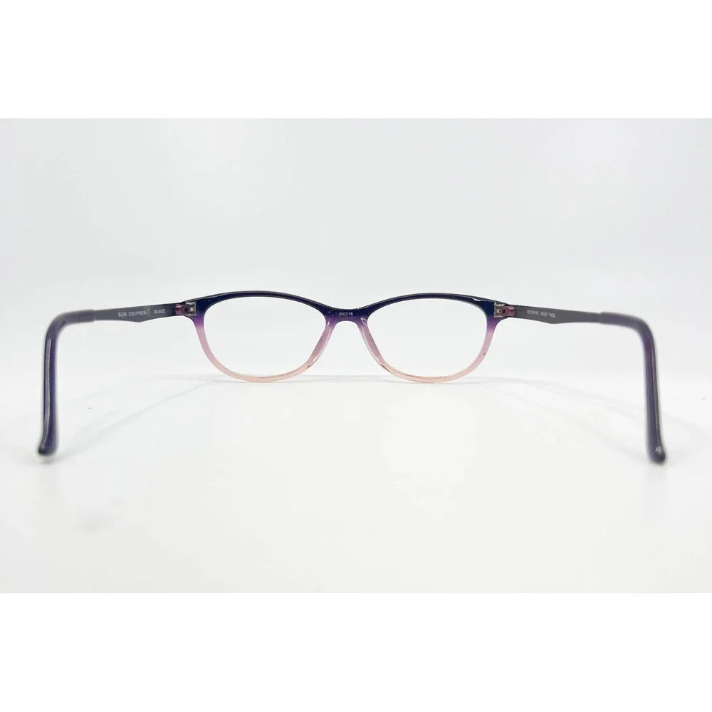 B.U.M. Equipment Eyeglasses Womens Violet Fade Cat Eye Frames 50-16-140
